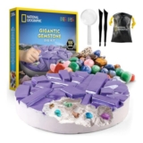 National Geographic Gigantic Gemstone Dig Kit, 100 Real Gems