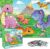 Nattork Jigsaw Puzzles 100 Pieces for Youth Dinosaur Puzzle – Pieces Fit Together PerfectlyDinosaur
