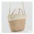 Natural Fibre Basket with Studs