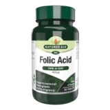 Natures Aid Folic Acid 400mcg 90 Tablets