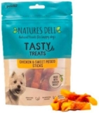 Natures Deli Chicken and Sweet Potato Sticks Dog Treats, 100g