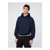 Navy Blue Oversized Heavyweight Hoodie