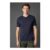 Navy Grandad Neck T-Shirt