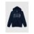 Navy Logo Zip Hoodie