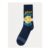 Navy Nacho Average Dad Ankle Socks