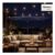 Navy Outsunny 3 X 2 M Garden Parasol Umbrella with LED Solar Light & Cover