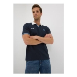 Navy Scotland Football Polo Shirt