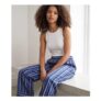 Navy Striped Designer Sleepwear Bottoms