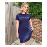 Navy Tommy Hilfiger T Shirt Dress