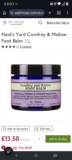 Neals Yard Comfrey & Mallow Foot Balm 50g