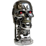 Nemesis Now B1427D5 Terminator Head Box 18cm Silver, 21cm (Removable skull top reveals hidden storage inside the T-800 head)