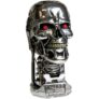 Nemesis Now B1427D5 Terminator Head Box 18cm Silver, 21cm (Removable skull top reveals hidden storage inside the T-800 head)