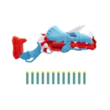 Nerf DinoSquad Tricera-Blast Blaster with 3-Dart Loading