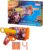 Nerf Marvel Iron Man Dart Blaster with 2-Dart Capacity, Pull-Back Priming & 4 Official N1 Foam Darts, Marvel Avengers Toy Blaster for Kids 8, Foam Dart Fun, Perfect Toys for Boys & Girls