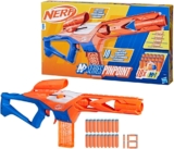Nerf Pinpoint Foam Dart Blaster with Long-Range Barrel & Stabilising Stock, Precision Targeting, Includes 18 Official Nerf Darts, Action Toy for Kids Aged 8, Perfect Toys for Boys & Girls