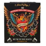 Nespresso compatible Grind & Glory – 50 Coffee Capsules (Not For The Faint Hearted) – Sold and Despatched by Discount Dragon