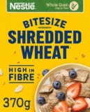Nestlé Shredded Wheat 100% Whole Grain Wheat Bitesize Breakfast Cereal 370g (£1.60 S&S or £6.01 for x4) – Prime Exclusive