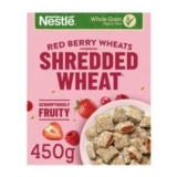 Nestle Shredded Wheat Bitesize Red Berry Wheats Cereal 450g (Nectar Price)