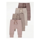 Neutral Joggers 4 Pack (3-6 Months)