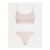 Neutral Leopard Print Crop Top and Thong Set