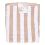 Neutral Stripe Towel Bath Towel