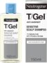 Neutrogena T/Gel Anti Dandruff Shampoo for Sensitive Scalp (1x 150ml), Daily Anti-Dandruff Shampoo with Salicylic Acid, Fragrance-Free, for Sensitive Skin to Fight Dandruff from First Wash