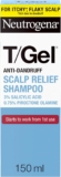 Neutrogena T/Gel Scalp Relief Anti-Dandruff Shampoo (150ml) With 3% Salicylic Acid, Suitable for Those Prone to Scalp Psoriasis and Seborrhoeic Dermatitis