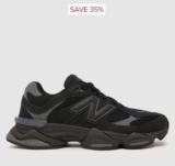 New Balance 9060 in Black Trainers