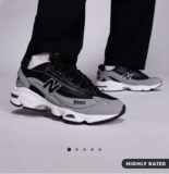 New Balance M1000 Unisex Trainers (Black/Grey) £60 ASOS UK Sizes 5, 6 & 6.5