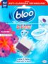 New – Bloo 3in1 Toilet Block, Mono Pack, Limescale Remover Cistern, Cleaner with Cleaning and Foaming Action, Fresheners Fresh Flowers