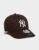 New Era MLB New York Yankees 9FORTY Cap, Brown, Free C&C