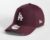 New Era NY Yankees 9forty Cap in burgundy