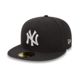 New Era New York Yankees 59FIFTY Cap Graphite/White 8-64cm