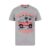 Newry Motif Cotton Jersey T-Shirt in Light Grey Marl