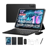 Nexall N90 Android 16 Tablet, 12 Inch Tablet with Keyboard