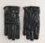 Next Black Leather Biker Gloves Sizes S-XL Free C&C