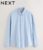 Next Mens 100% Cotton Bleach Denim Summer Shirt – Sizes XS – 5XL – Free Click & Collect