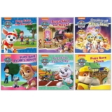 Nickelodeon Paw Patrol 6 Books Collection Set(Pups Meet The Mighty Twins, Pups Save a Train, Pups Save The Games, Pups Save Sports Day, Pups Save Ryders Robot & Pups Save the Royal Throne)