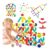 Nicknack Magnetic Building Blocks Telescopic Sticks for 3-8 Year Olds