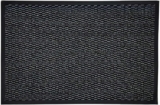 Nicoman Heavy-Duty Indoor Outdoor Door Mat Non-Slip Rubber Backing, Low Profile Washable Entrance Rug, Absorbent & Durable Entryway Mat for Home, Office (Anthracite, 60 x 40 cm)