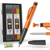 Nicpro 3-in-1 Carpenter Pencil Set w/13 Refills (2pk £10.99 / 3pk £14.99 / 5pk £16.99 / 6pk £17.99) Sold and Shipped by NicproShop EU