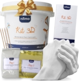 Niimo 3D Hand Casting Kit for Couples – Personalised Gift, Video Tutorial This lifelike, skin-safe hand moulding kit is easy to use and makes a wonderfully personalised couples gift.