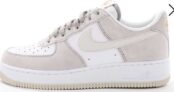 Nike Air Force 1 Trainers – cream/white – size 3-5 UK