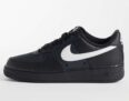 Nike Air Force 107 LV8 tech trainers in black with code