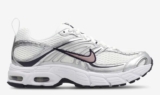 Nike Air Max Moto 2k in the colour Summit White-Lt Violet Ore-Pur (UK sizes 3-6) – free delivery for FLX members – free signup