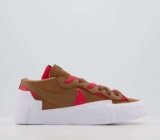 Nike Blazer Low Sacai – Light British Tan/University Red White – sizes 6.5 & 7