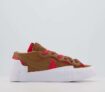 Nike Blazer Low Sacai – Light British Tan/University Red White – sizes 6.5 & 7