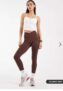 Nike One Training Dri-FIT wrap waist leggings offers on a couple of colours Brown and Blue further discount w/code (New customers)