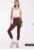 Nike One Training Dri-FIT wrap waist leggings offers on a couple of colours Brown and Blue further discount w/code (New customers)
