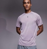 Nike Running Stride Dri-FIT t-shirt in purple 2XL
